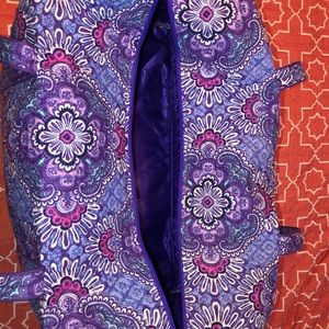 Brand new purple vera Bradley weekender bag